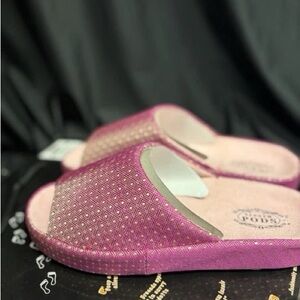 Women's Pink‎ Slide Sandals